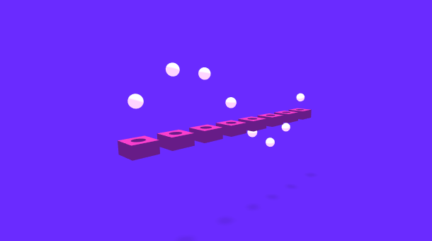 How to implement HTML5 Canvas 3D beating Loading loading animation