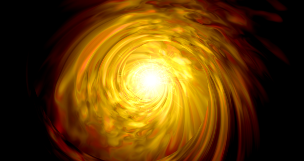 How to Make HTML5 Canvas Golden Swirl Animation