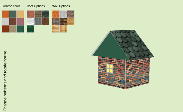 HTML5 how to Design House Decoration Tools