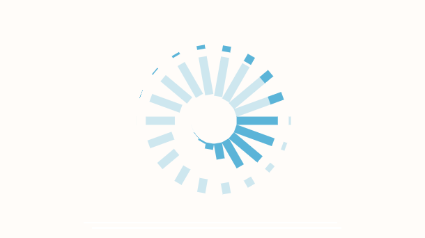 Loading Animation of SVG Spiral Diffusion